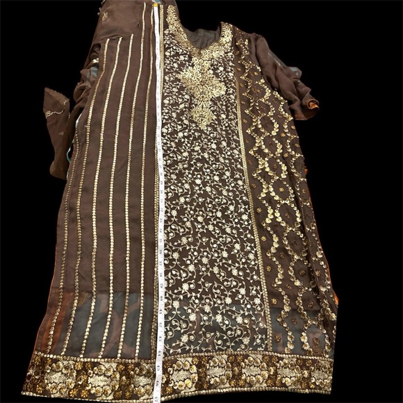 Plus shalwar Kameez 3X bust 54 - Picture 9 of 9